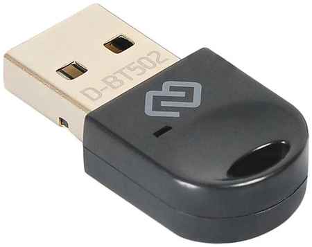 Адаптер USB Digma D-BT502 Bluetooth 5.0+EDR class 1.5 20м черный 19848316018835