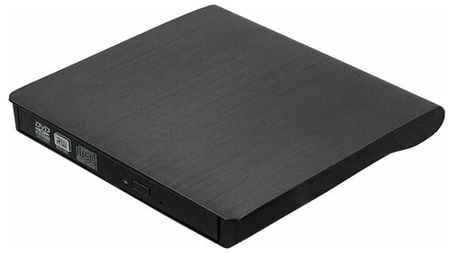 Внешний дисковод ( оптический привод ) CD-RW / DVD-RW - USB 3.0 изогнутый , тонкий , черный ( для ноутбука, компьютера ) 19848316081541