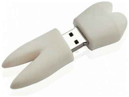 Подарочная флешка ЗУБ оригинальный USB-накопитель 128GB 19848316352097