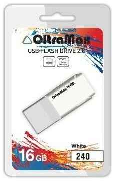 USB флэш-накопитель OLTRAMAX OM-16GB-240 16 Гб, белый 19848317698810