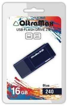 USB флэш-накопитель OLTRAMAX OM-16GB-240 16 Гб, синий 19848317829165