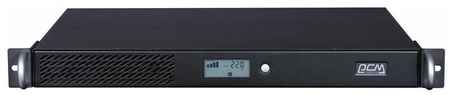 Источник питания Powercom UPS SPR-500, line-interactive, 500 VA, 400 W, 6 IEC320 C13 outlets with backup power, USB, RS-232, SNMP card slot