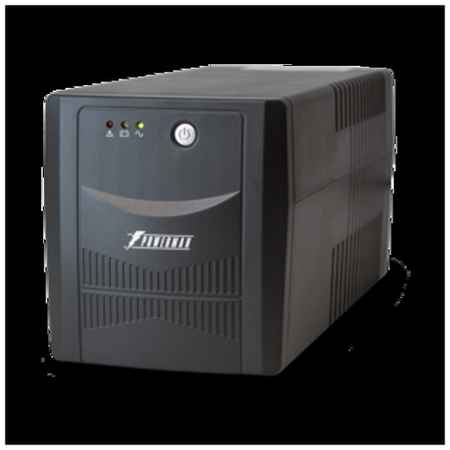 Источник питания Powerman UPS Back Pro 1050 PLUS, line-interactive, 1050VA, 600W, 4 euro sockets with backup power