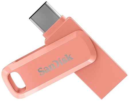 Флеш накопитель 256GB SanDisk Ultra Dual Drive Go, USB 3.1 - USB Type-C Pink SDDDC3-256G-G46PC 19848317895900