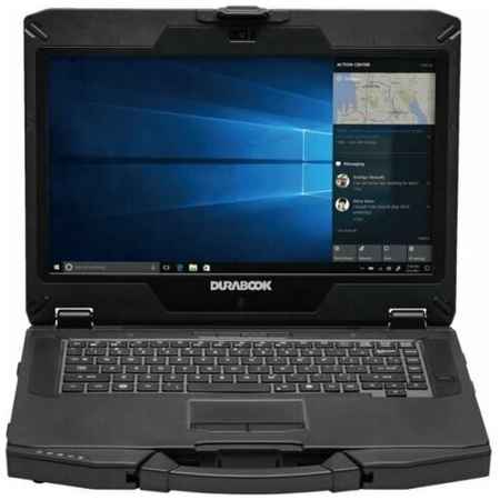 Ноутбук Durabook S14I Gen2 Standard S4E1A2AAEBXE i5-1135G7/8GB/256GB SSD/RJ45/14″ FHD IPS/WiFi/BT/cam/Win10Pro/black 19848319310770