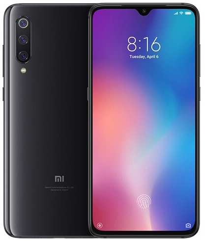 Смартфон Xiaomi Mi 9 8/128 ГБ CN, Dual nano SIM, концертный черный 19848321660994