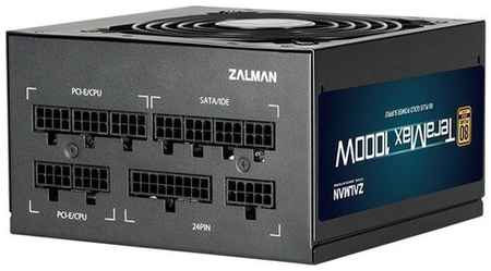Блок питания Zalman ATX 1200W 80+ gold (24+4+4pin) APFC 120mm fan 12xSATA Cab Manag RTL 19848321720224