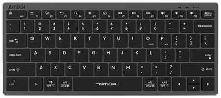 Клавиатура проводная A4TECH Fstyler FX51 USB серый 19848321790364