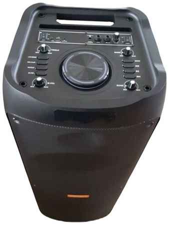 Колонка акустическая портативная комбоусилитель (Караоке) CLM 1105 /2 микрофона/bluetooth/TWS/ AUX/Usb/FM/TF card/Аудио вход/пиковая мощность 10000W 19848322066451