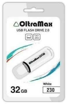 USB флэш-накопитель OLTRAMAX OM-32GB-230-белый 19848322547112