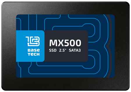 Твердотельный накопитель (SSD) BaseTech 1Tb MX500 2.5″ SATA3 (BT-CT1000MX500SSD1N)