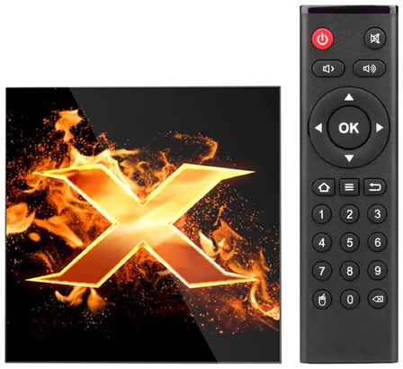 ТВ-приставка Smart TV BOX V 4K HDR Multimedia Player / Медиаплеер Android 12 4/32 GB 19848324417804