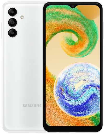 Смартфон Samsung Galaxy A04s 3/32 ГБ, Dual nano SIM, белый 19848324485564