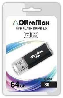 USB флэш-накопитель OLTRAMAX OM064GB30-В BLACK черный 19848325881550