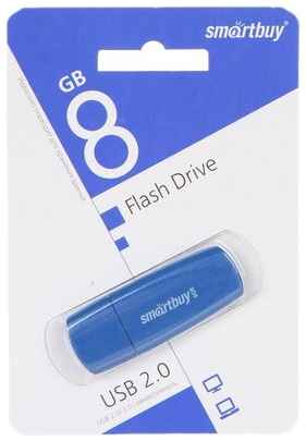 USB Flash Drive 8Gb - SmartBuy Scout Blue SB008GB2SCB 19848326803048