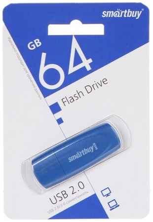 USB Flash Drive 64Gb - SmartBuy Scout Blue SB064GB2SCB 19848326803135