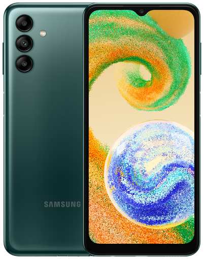 Смартфон Samsung Galaxy A04s 4/64 ГБ, Dual nano SIM, зеленый 19848326969345