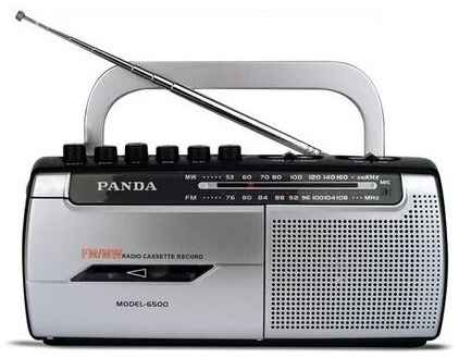 Кассетный Магнитофон / Магнитола / Плеер Panda 6500 с Радиоприемником и Записью на Магнитные Компакт Кассеты 19848328576355