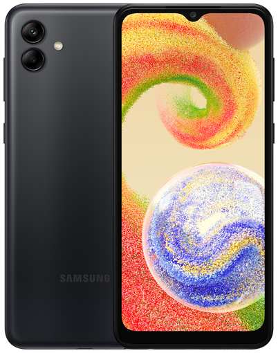 Смартфон Samsung Galaxy A04 3/32 ГБ, 2 SIM, черный 19848328906875