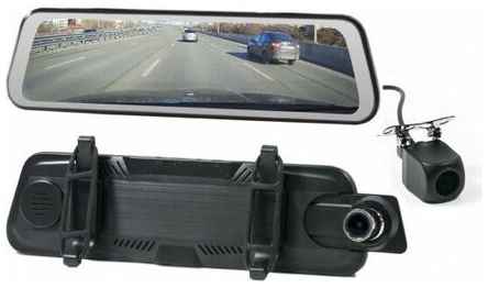 Автомобильный видеорегистратор-зеркало XPX ZX966 с задней парковочной камерой 19848329141993