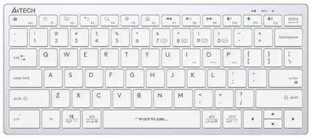 Клавиатура беспроводная A4Tech Fstyler FBX51C белый 19848329946514