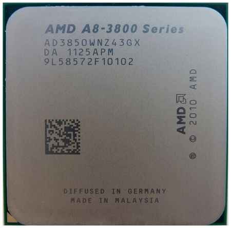 Процессор AMD A8-3850 Llano FM1, 4 x 2900 МГц, OEM