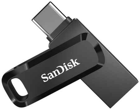 Флешка SanDisk Ultra Dual Drive Go USB Type-C 128 ГБ, 1 шт., розовый 19848332236447