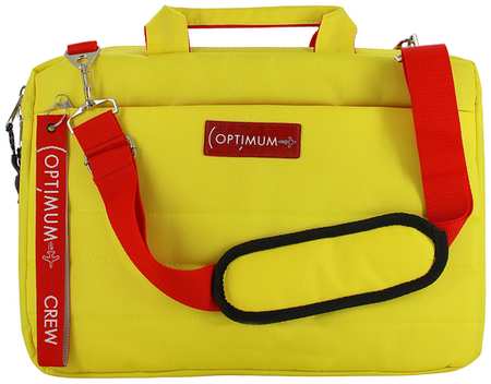 Optimum Crew Сумка для ноутбука 15.6 15 6 16 дюймов папка портфель А4, желтая