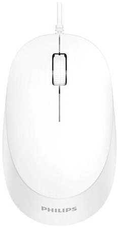Мышь Philips SPK7207 3 кнопки, USB 2.0, 1200dpi, Белый (SPK7207W/01) 19848334587922