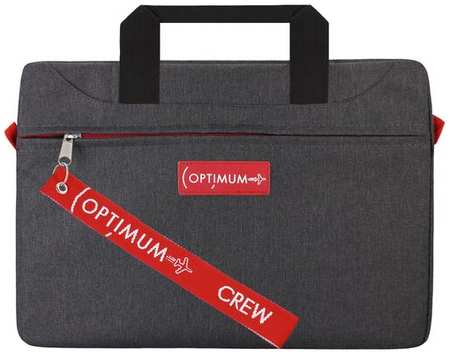 Optimum Crew Сумка для ноутбука 14 дюймов Optimum Ultra 14 RL, серая 19848335885377