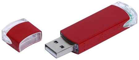 USB 2.0- флешка промо на 16 Гб прямоугольной классической формы 19848336656331