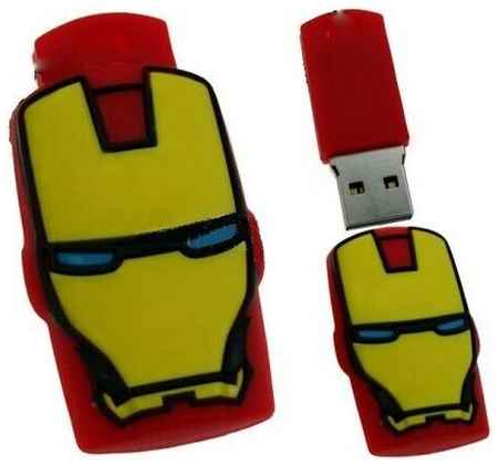 Mister Gift USB Флешка сувенирная подарочная Железный человек маска 32 ГБ