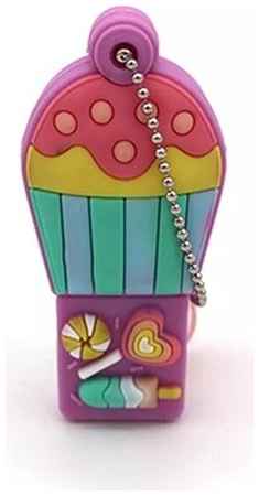 Mister Gift USB Флешка мультяшная детская Воздушный шар со сладостями 32 ГБ 19848337612954