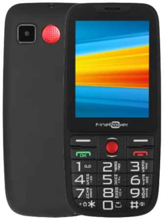 Телефон FinePower SR285, 2 SIM, черный 19848338403328