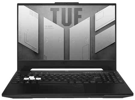 15.6″ Игровой ноутбук ASUS TUF Dash F15 FX517ZM-HQ104 1920x1080, Intel Core i7 12650H 3.5 ГГц, RAM 16 ГБ, DDR5, SSD 512 ГБ, NVIDIA GeForce RTX 3060, без ОС, 90NR09Q3-M00EK0, черный 19848338770925