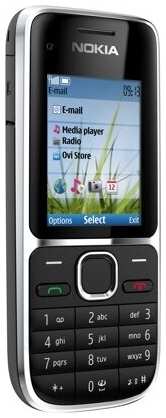 Nokia C2-01, 1 SIM, черный 19848338773743