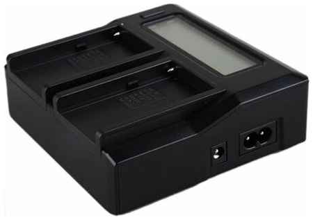 Batmax Зарядное устройство NP-F960 DUAL Charger (970/FM/VBD1) на 2акб. LCD