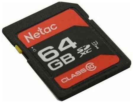 Карта памяти Netac P600 64ГБ SDXC U1 up to 100MB/s