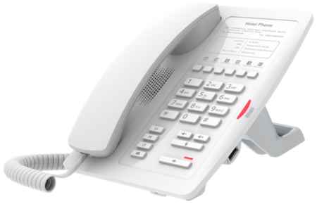 IP телефон Fanvil H3 отельный, белый, без экрана, PoE, с б/п 19848342178684