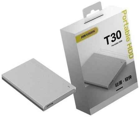 Внешний жесткий диск 2.5 2 Tb USB 3.0 Hikvision T30 серый 19848343623320
