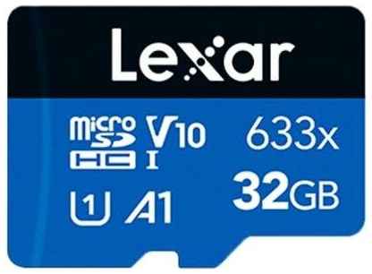 Карта памяти Lexar 32Гб , микро флешка microSDXC Class 10 V10 19848343680655
