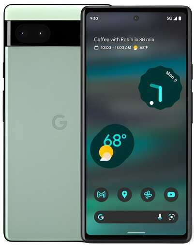 Смартфон Google Pixel 6a 6/128 ГБ JP, nano SIM+eSIM, серо-зеленый 19848343957927