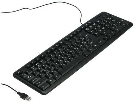 Клавиатура Defender #1 HB-420 RU, проводная, мембранная, 107 клавиш, USB, 1.5 м, черная 19848350547559