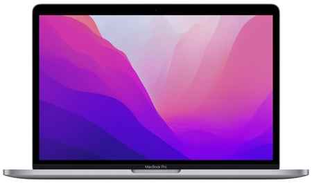13.3″ Ноутбук Apple MacBook Pro 13 2022 2560x1600, Apple M2 3.49 ГГц, RAM 8 ГБ, LPDDR5, SSD 256 ГБ, Apple graphics 10-core, macOS, MNEH3LL/A, космос, английская раскладка