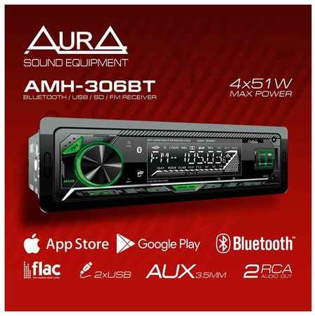 Автомобильный USB/BT ресивер AurA AMH-306BT