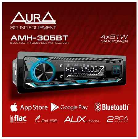 Автомобильный USB/BT ресивер AurA AMH-305BT