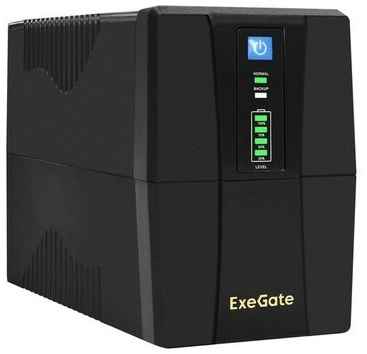 EXEGATE ИБП EX292786RUS ИБП Power Back BNB-1000. LED. AVR.2SH. RJ. USB 19848351342137