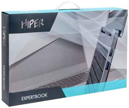 Ноутбук 15.6' IPS FHD Hiper Expertbook MTL1577 silver (AMD Ryzen 5 5600U/8Gb/256Gb SSD/noDVD/VGA int/W10 (BQ3LVDHQ) 19848351354470