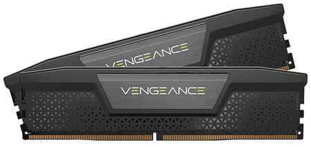 Оперативная память CORSAIR Vengeance DDR5 6000 (PC5-48000) DIMM 288 pin, 16 ГБ 2 шт. 1.25 В, CL 36, CMK32GX5M2B6000C36, черная