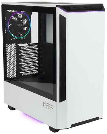 Корпус Hiper PW81 белый без БП ATX 3x120mm 2xUSB2.0 2xUSB3.0 audio bott PSU 19848352141542